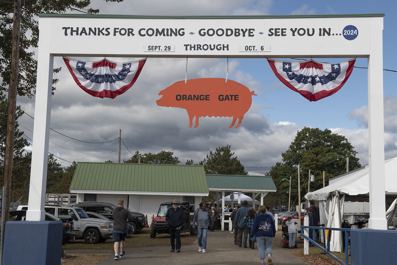 See You in 2024 Sign leaving the 2023 Fryeburg Fair; photo by Ed Kinney