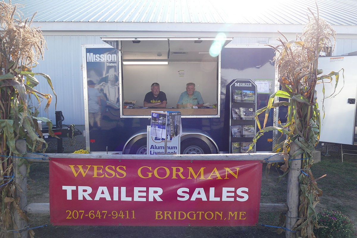 ALCOM Dealer at the Fryeburg Fair 2023; photo by Brian Merrill