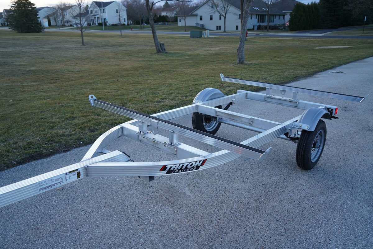 Standard 2-place Triton kayak trailer